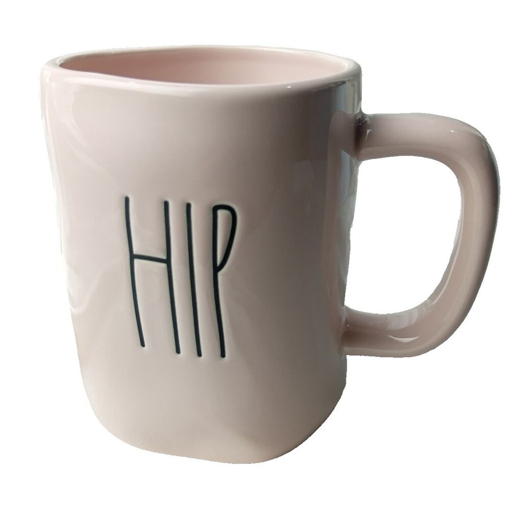 RAE DUNN EASTER PINK HIP HOP MUG